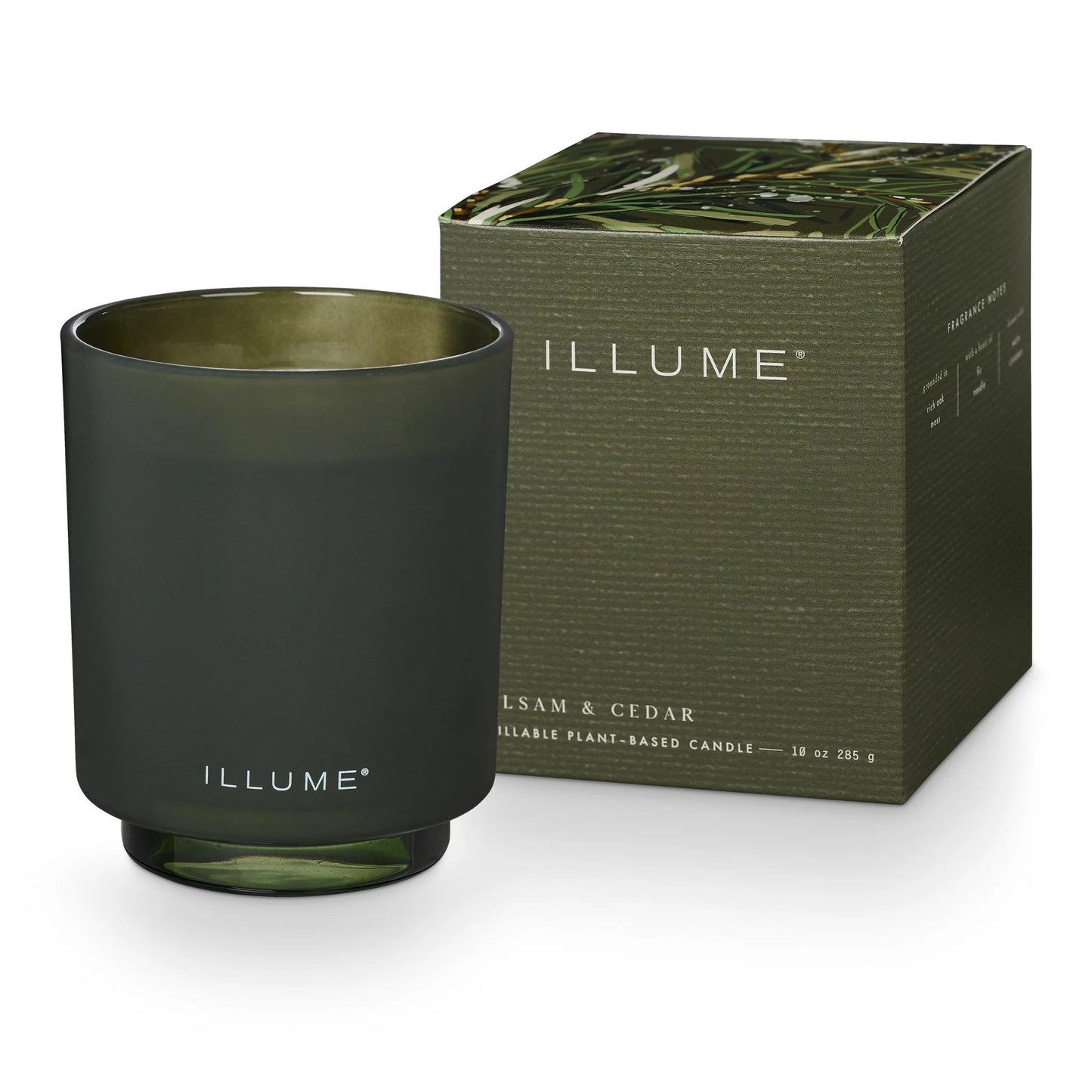 ILLUME REFILLABLE BOXED GLASS CANDLE