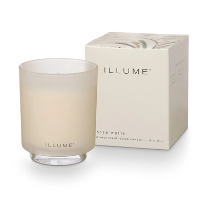 ILLUME REFILLABLE BOXED GLASS CANDLE