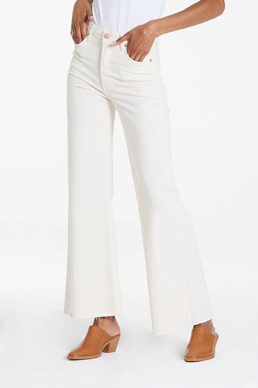 DEAR JOHN FIONA HIGH RISE WIDE LEG JEAN | WHEAT