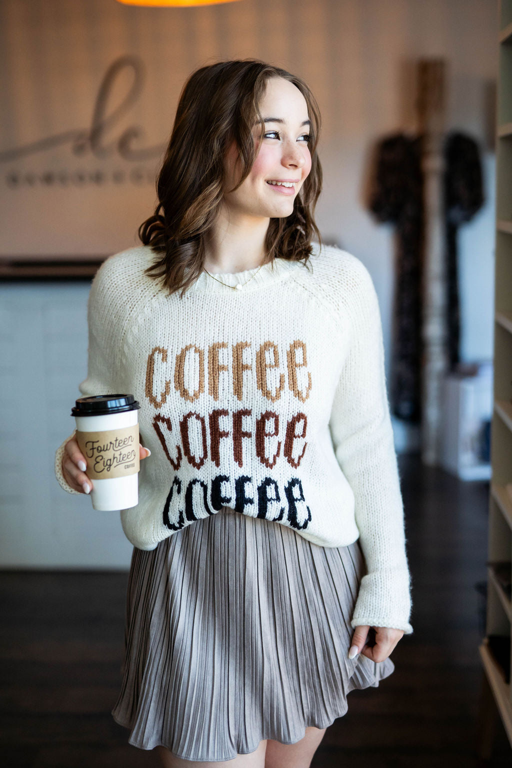 MORE COFFEE PLEASE SWEATER