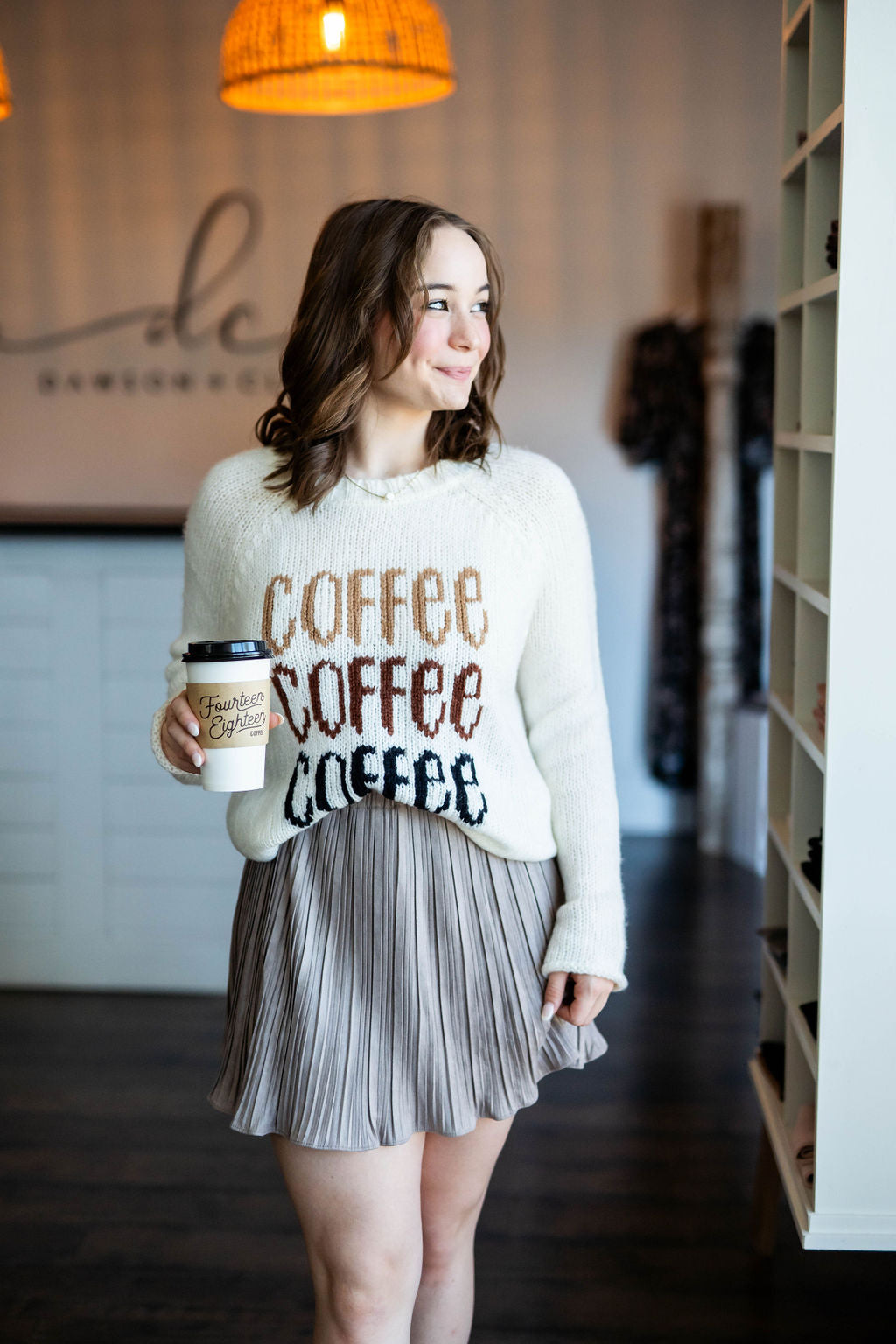 MORE COFFEE PLEASE SWEATER