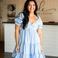 SWEETHEART TIERED DRESS