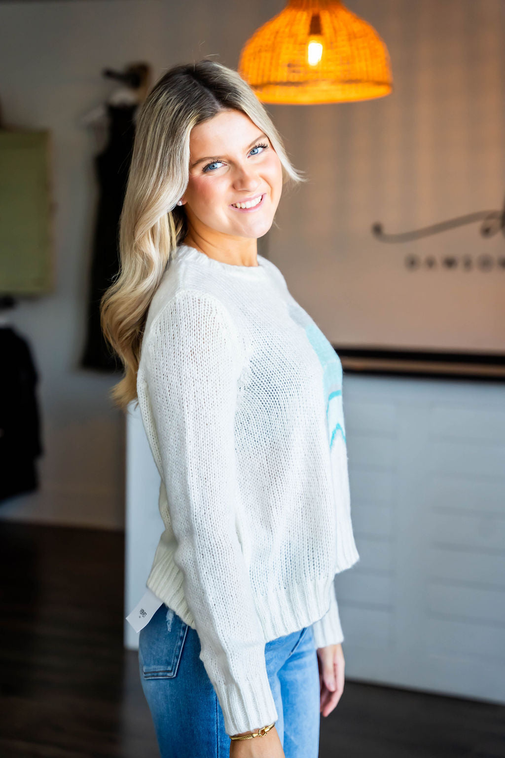 SKI BABE CREW SWEATER