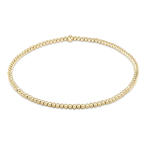 ENEWTON CLASSIC GOLD 2MM BEAD BRACELET