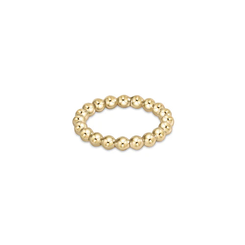 ENEWTON CLASSIC GOLD BEADED 3MM RING