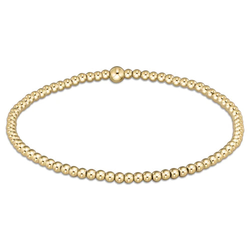 ENEWTON CLASSIC GOLD 2.5MM BEAD BRACELET