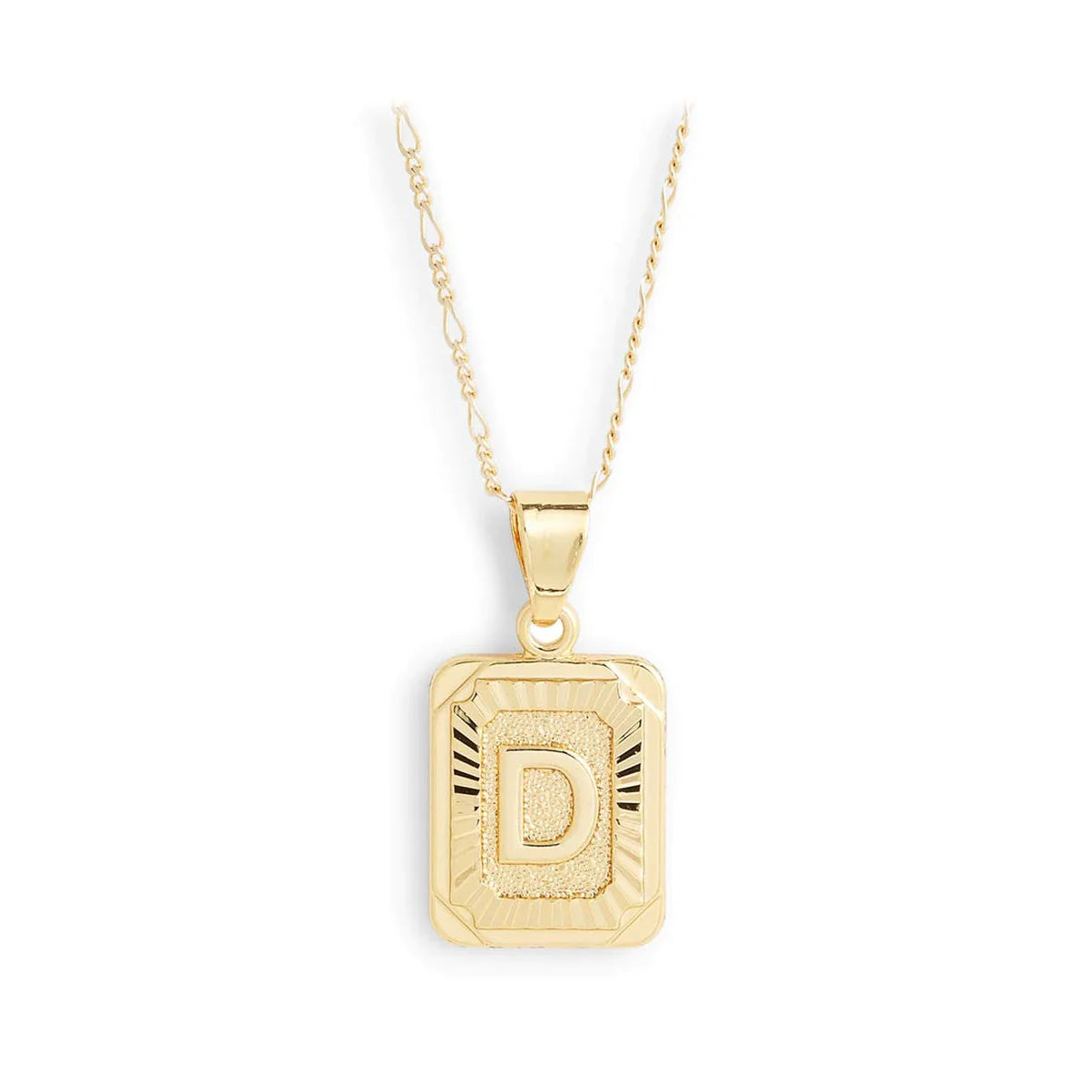 INITIAL CARD NECKLACE | BRACHA