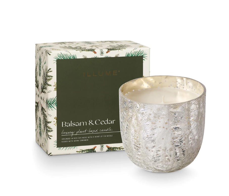 ILLUME HOLIDAY BOXED CRACKLE CANDLE