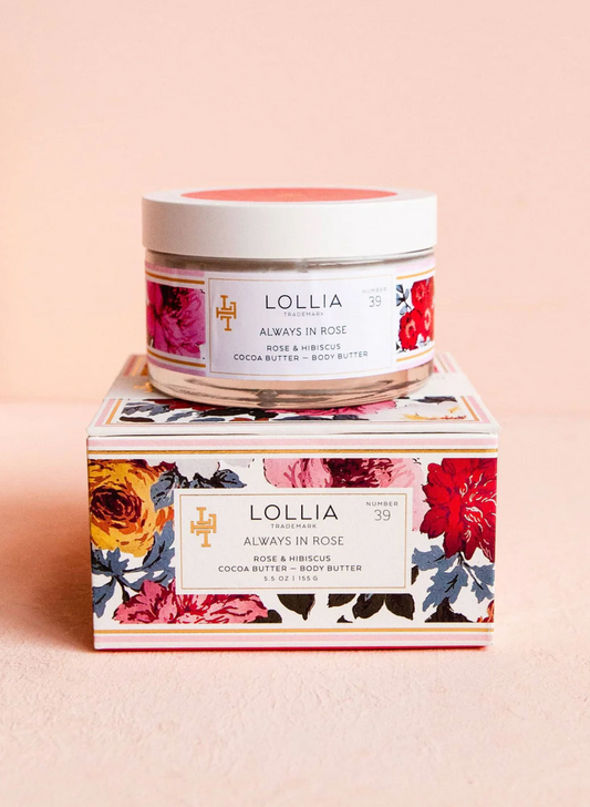 LOLLIA ALWAYS IN ROSE WHIPPED BODY BUTTER