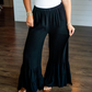 BLACK LINEN PANTS