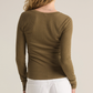 SCARLETT RIB HENLEY