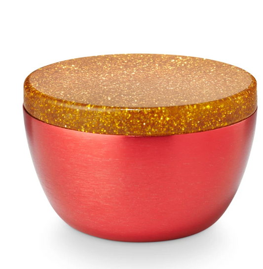 SPARKLE LIDDED TIN CANDLE