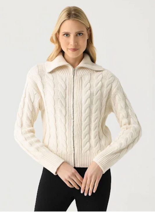 HEMINGWAY CABLE CARDIGAN