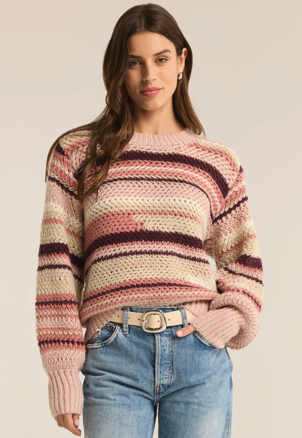 ASHEVILLE STRIPE SWEATER