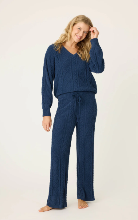 CHENILLE PANT | MIDNIGHT