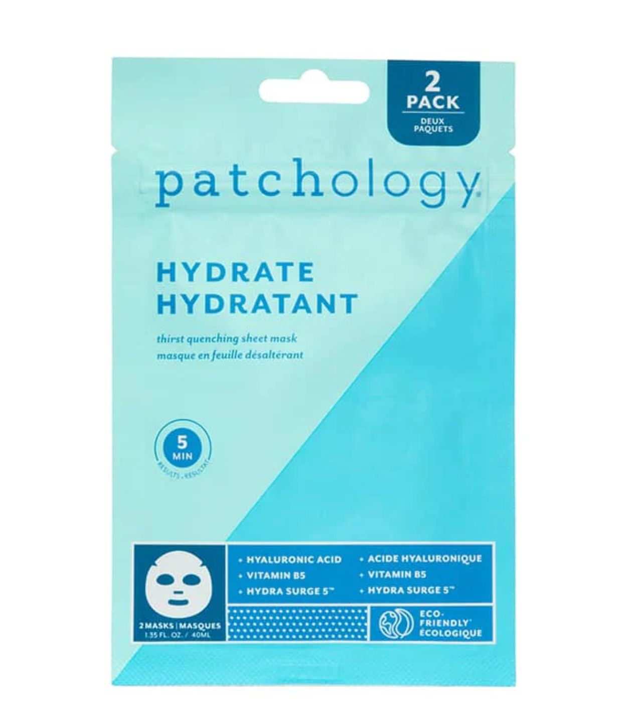 HYDRATE SHEET MASK 2 PACK SACHET