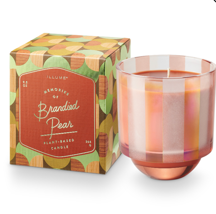 MEMORY LANE BOXED GLASS CANDLE