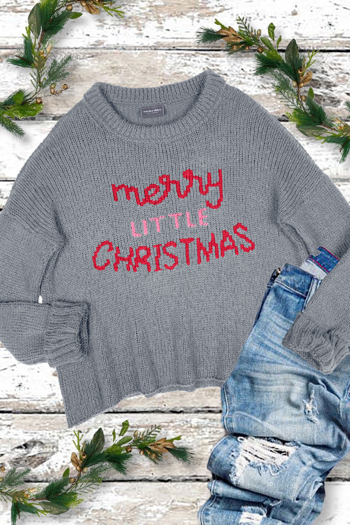 MERRY LITTLE CHRISTMAS SWEATER