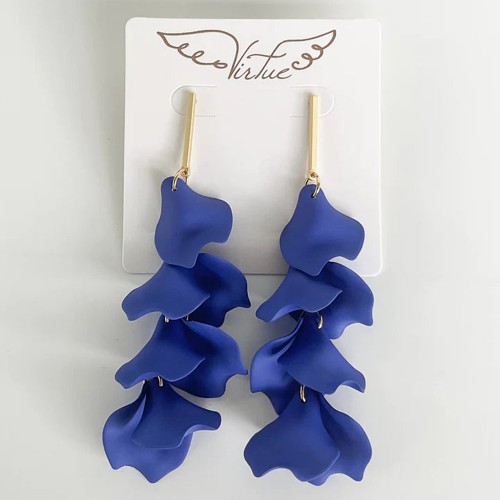 HYACINTH PETAL EARRINGS