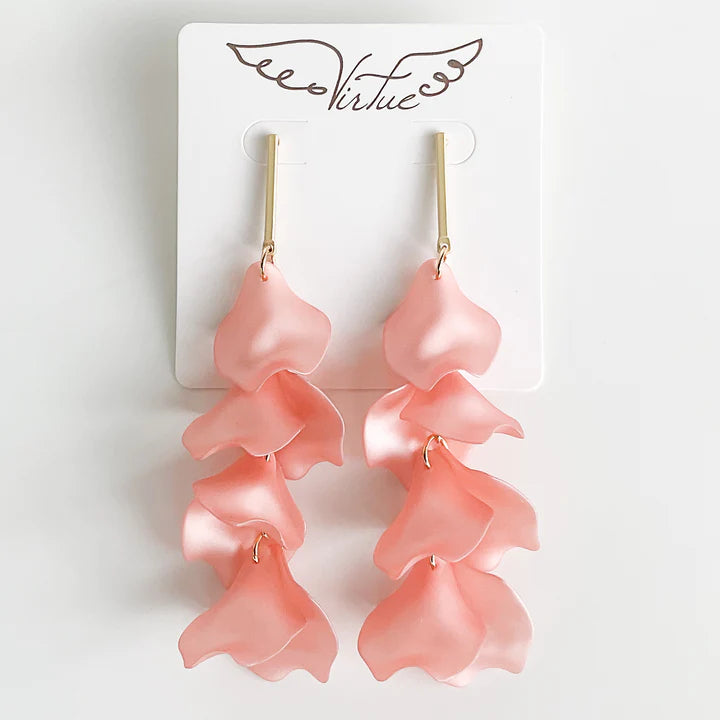 HYACINTH PETAL EARRINGS