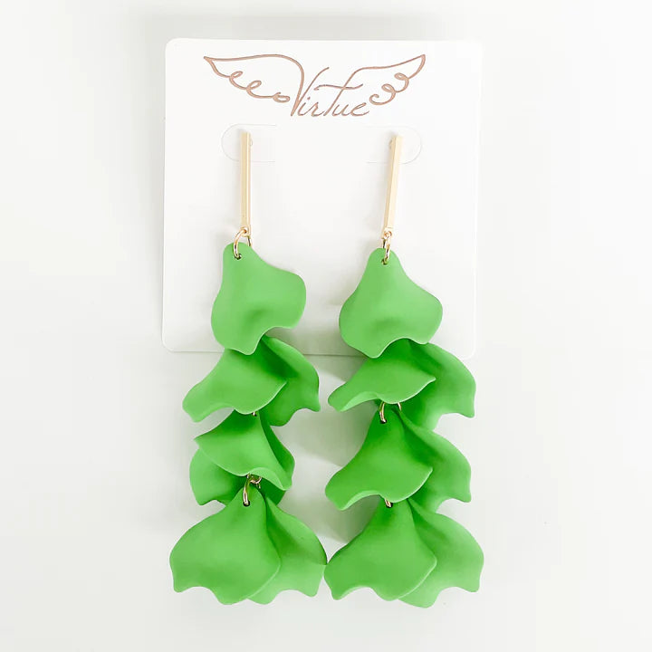 HYACINTH PETAL EARRINGS