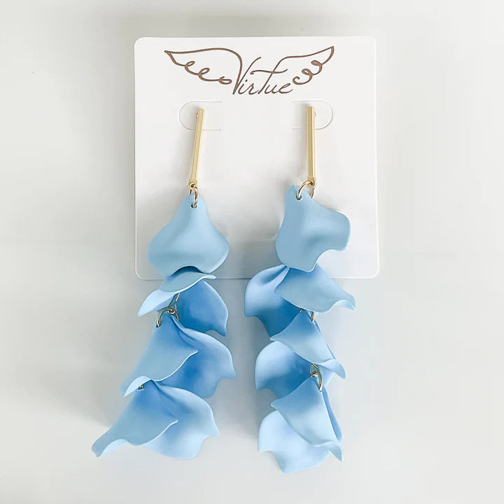 HYACINTH PETAL EARRINGS