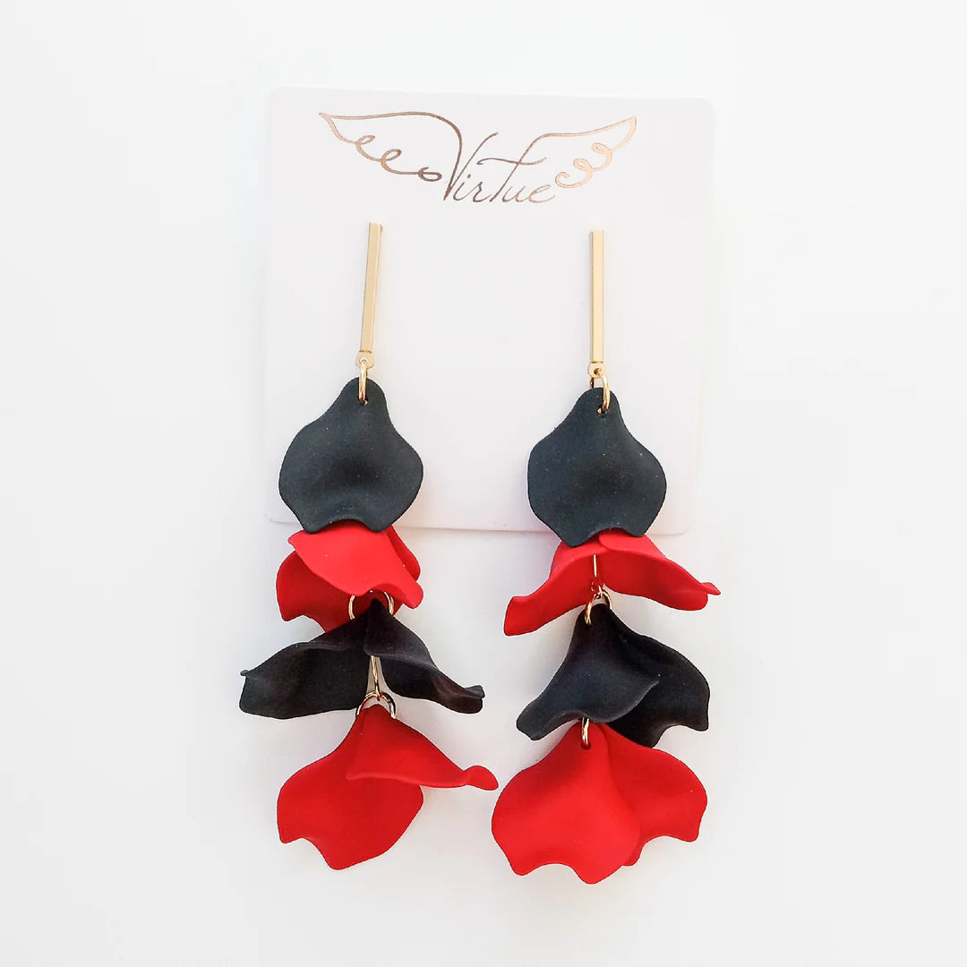 GAME DAY HYACINTH EARRINGS