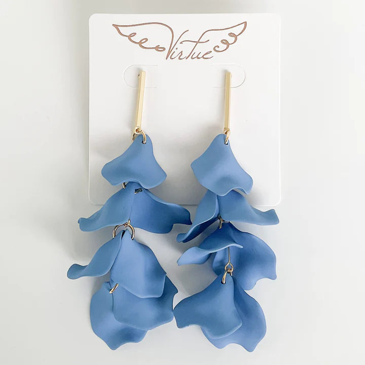 HYACINTH PETAL EARRINGS