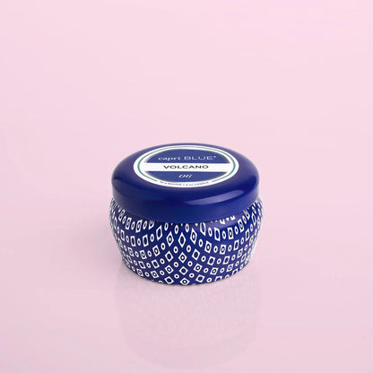 CAPRI BLUE MINI TIN CANDLE