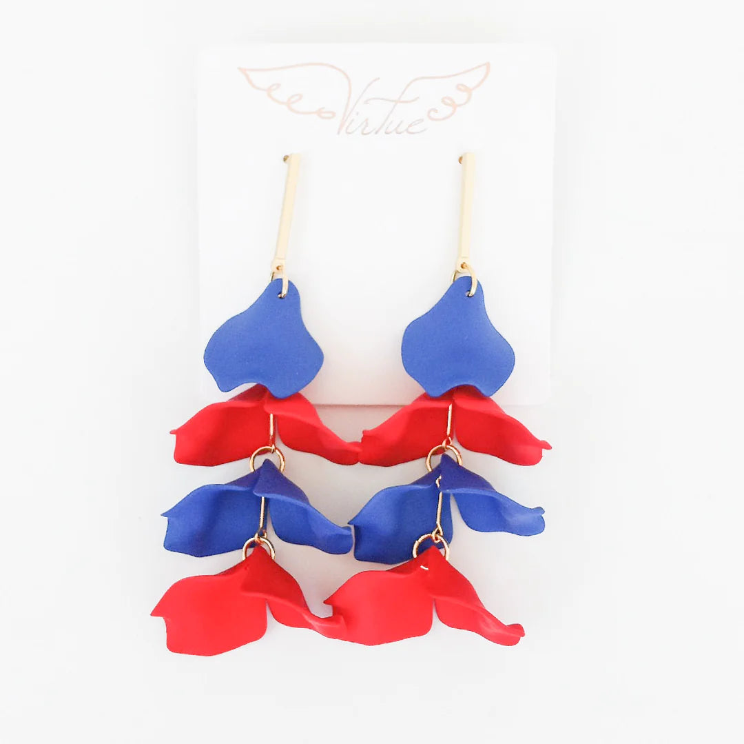 GAME DAY HYACINTH EARRINGS