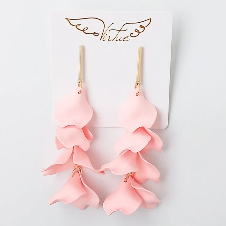 HYACINTH PETAL EARRINGS