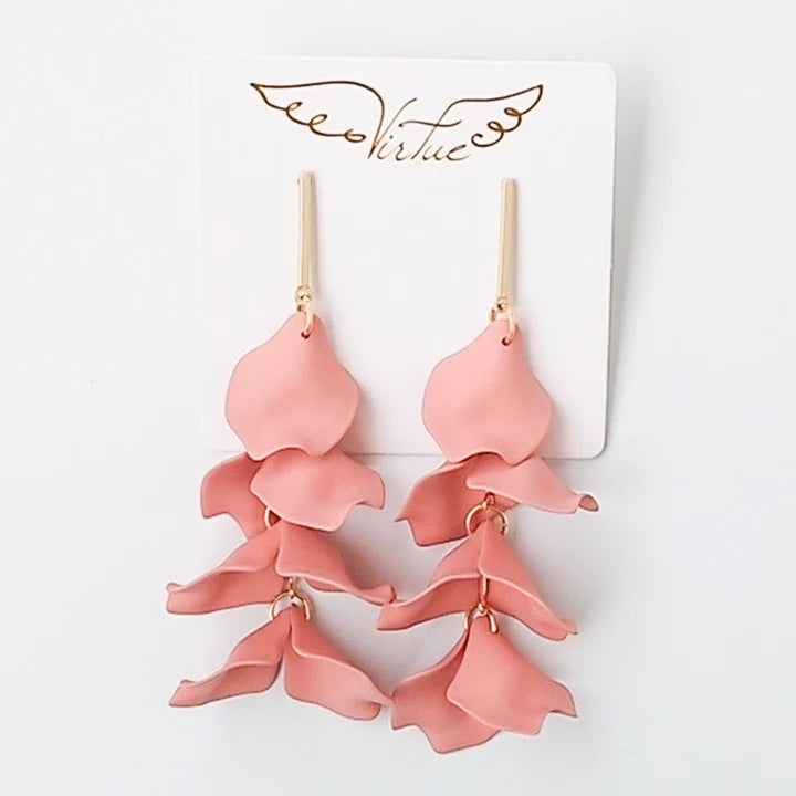 HYACINTH PETAL EARRINGS