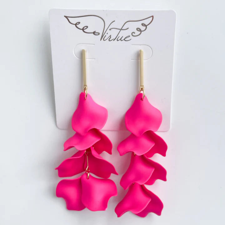 HYACINTH PETAL EARRINGS