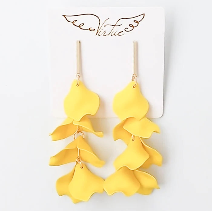 HYACINTH PETAL EARRINGS