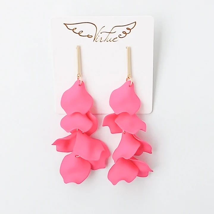 HYACINTH PETAL EARRINGS